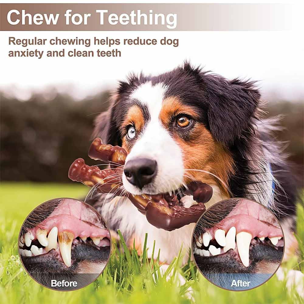 6.7" Indestructible Dog Toy – Extreme Tough Chew Toy for Aggressive Chewers