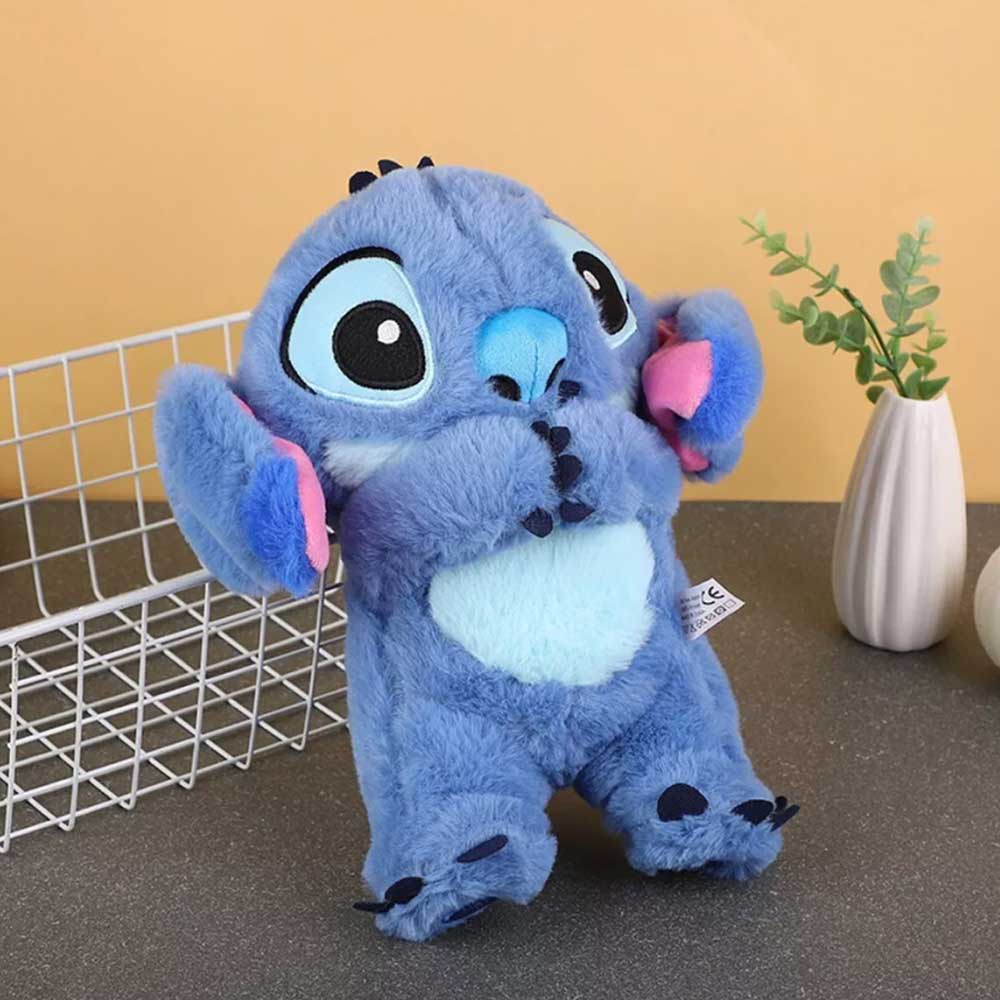 Stitch Breathing Soothing Plush Toy – Musical Anxiety Relief Doll with Calming Light for Sleep & Relaxation