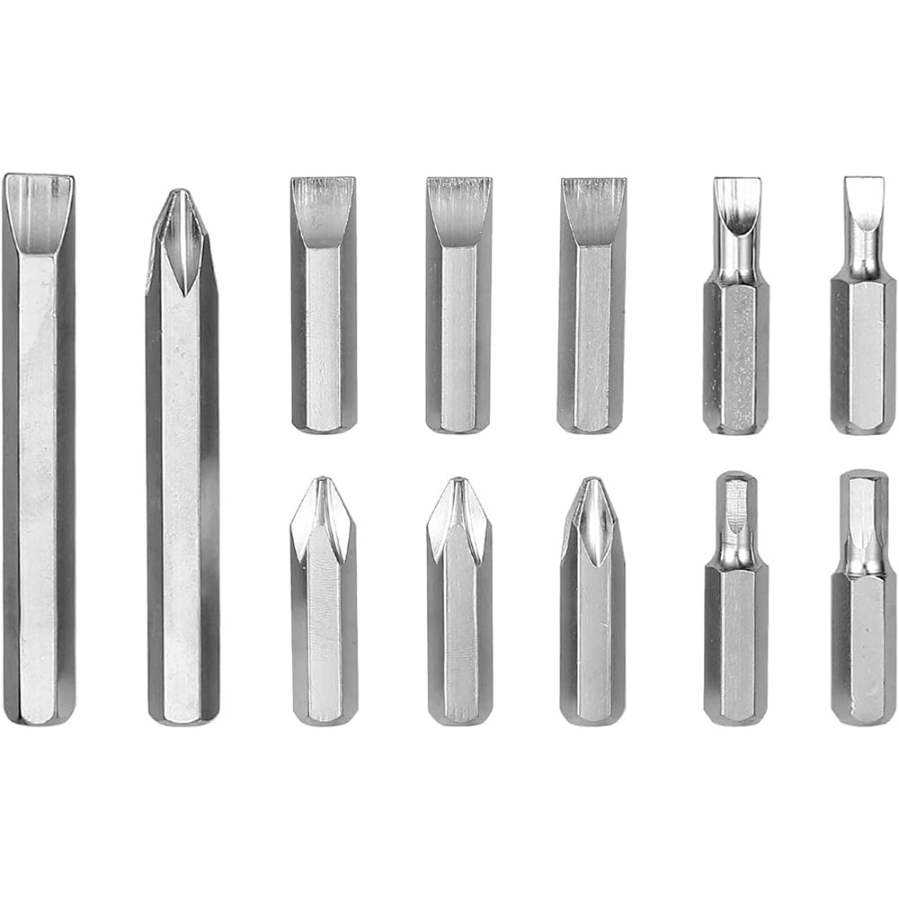 13pcs Manual Impact Screwdriver Set - Heavy-Duty Handheld Hammer-Action Tool for Stuck & Rusted Screws