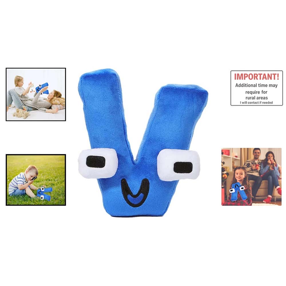 Alphabet 18cm V Plush Figure Soft Stuffed Doll Toy Perfect Lovely Gift
