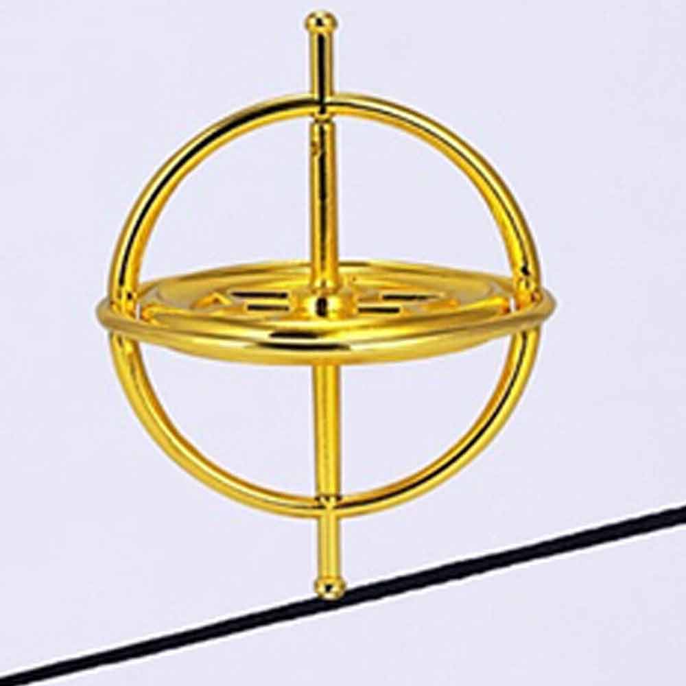 Metal Gyroscope Educational Gyro Relief Pressure Relieve Gift Traditional Stress