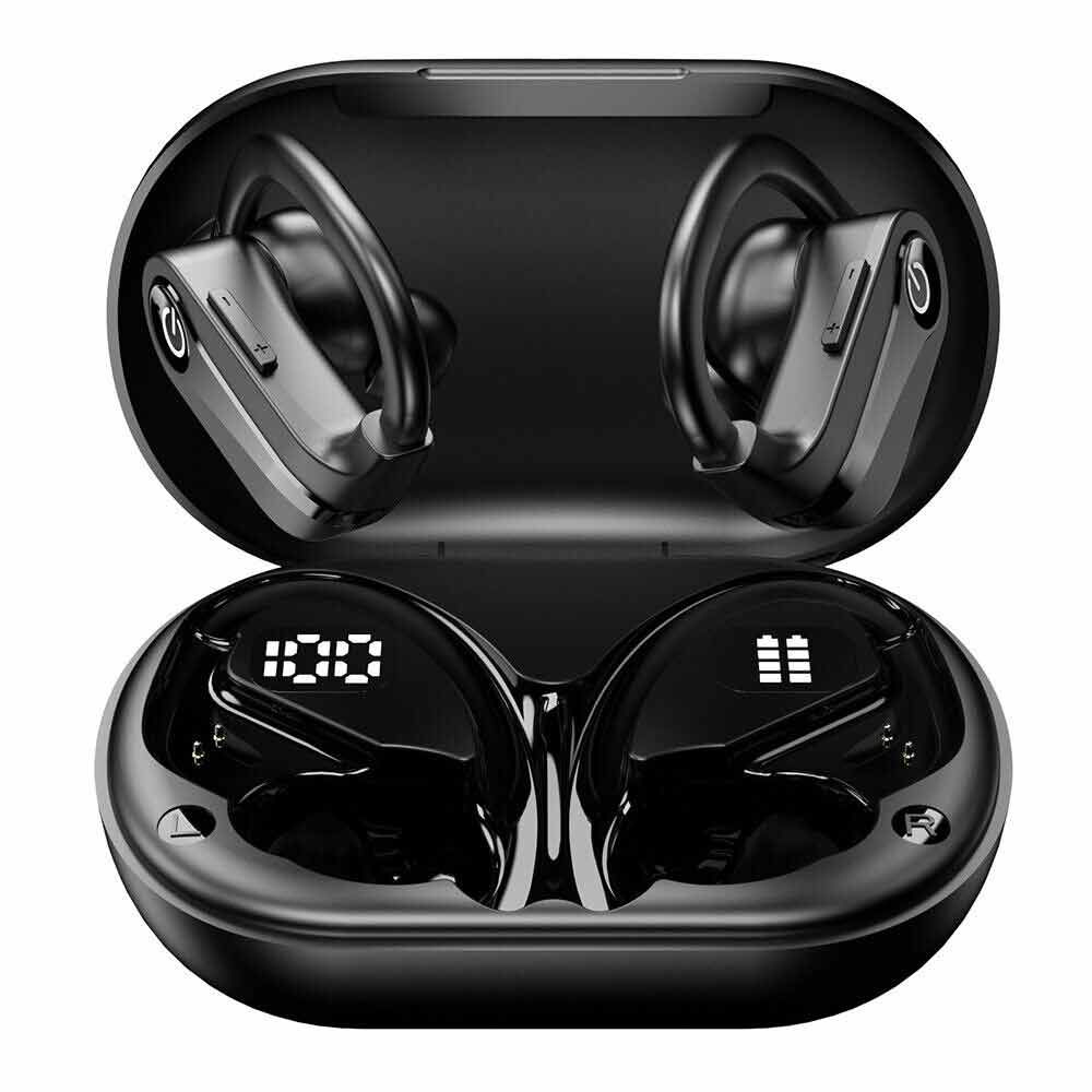 Wireless Earphones Bluetooth 5.3 Earbuds Headphones Sports Stereo Ear Hook
