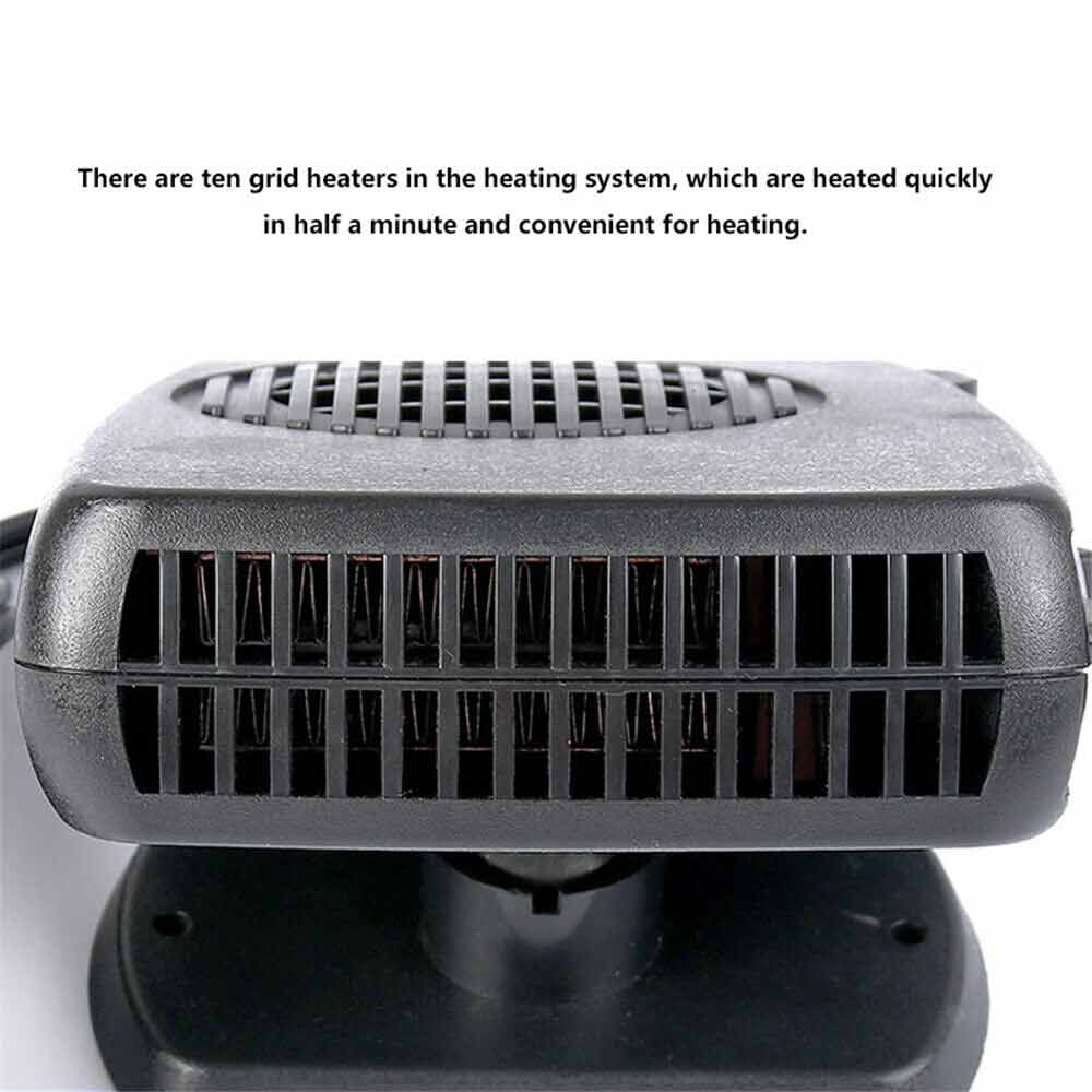12V 200W Demister Car Auto Portable 2 In 1 Heater Cooler Fan Plugin Dryer