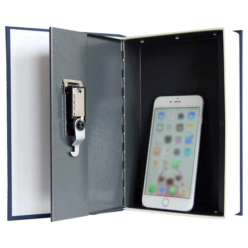Portable Hidden Safe Book – Combination Lock Book Safe, Secret Storage Box (18cm)