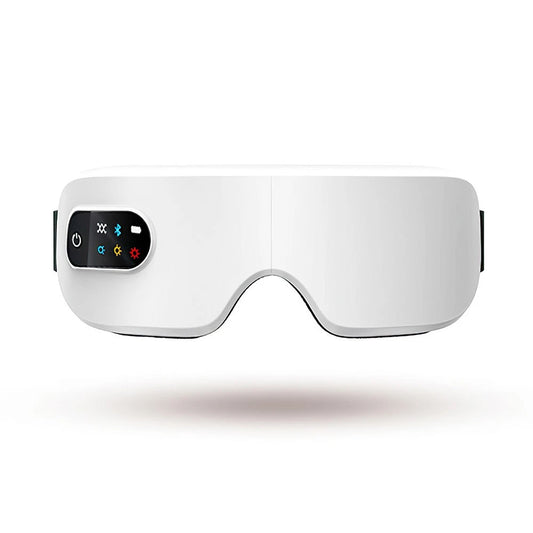 Eye Massager with Heat - Bluetooth Music Heated Eye Mask for Relax & Strain Relief