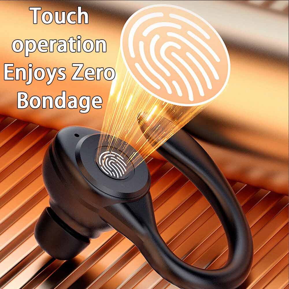 Bluetooth Earphones 5.3 Sport Gym Headphones Earbuds with Mic Sweatproo Wireless
