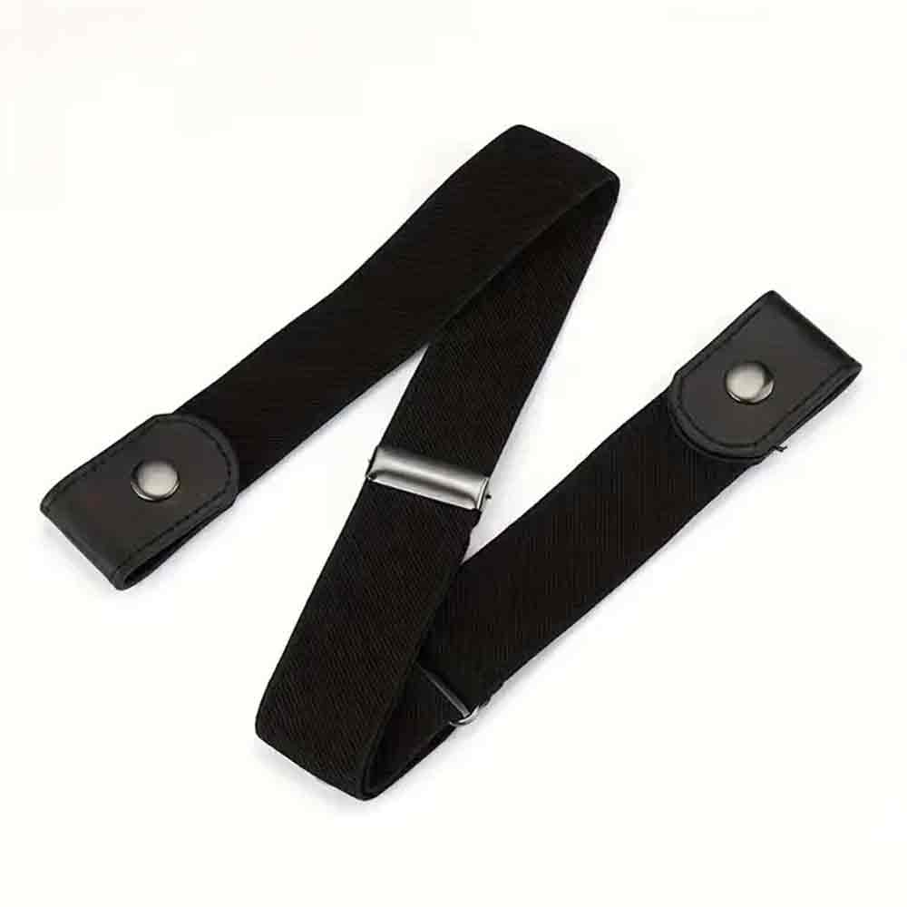 Traceless Invisible Elastic Belt – No-Buckle Stretch Belt for Women's & Men's Jeans Pants