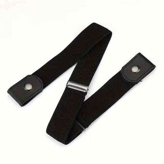 Traceless Invisible Elastic Belt – No-Buckle Stretch Belt for Women's & Men's Jeans Pants