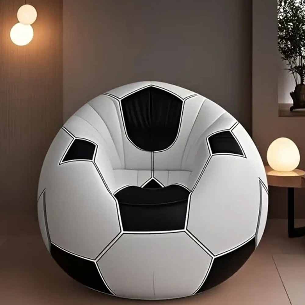 Inflatable Football Sofa – PVC Waterproof Inflatable Chair for Indoor & Outdoor Use