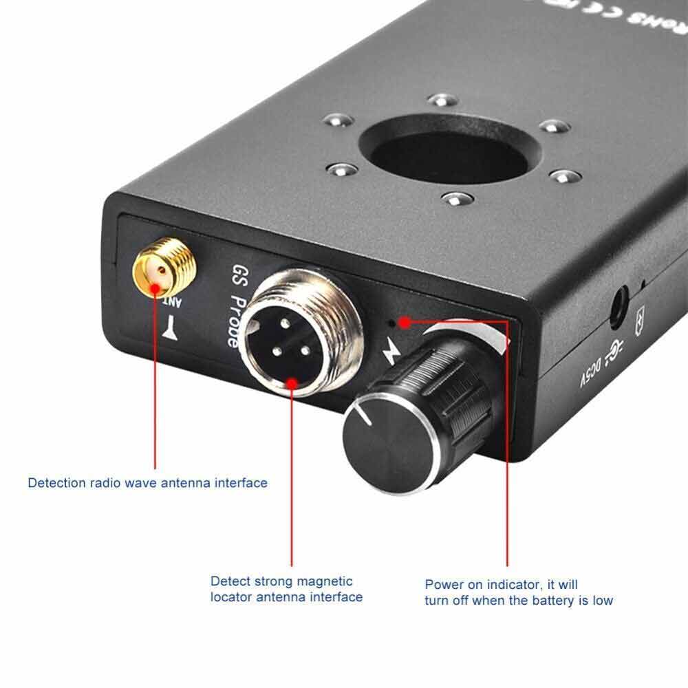 Security Bug GPS Detector RF Signal Camera GSM Audio Finder Scan Monitor Device