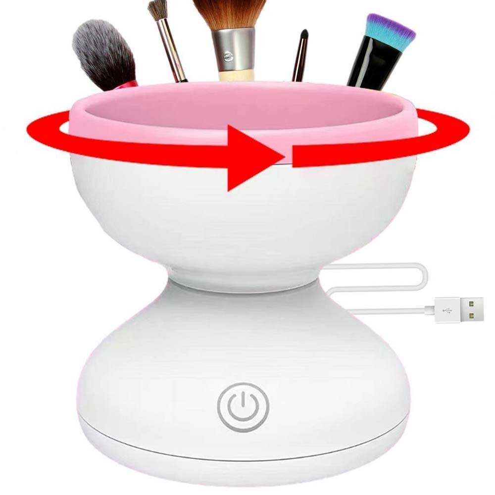 Brush Cleaning Tool Automatic Cosmetic Brush Makeup Brush Cleaner Machine