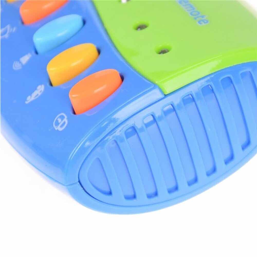 Musical Car Key Colorful Flash Keychain Gift Baby Colorful Remote Pretend Toy