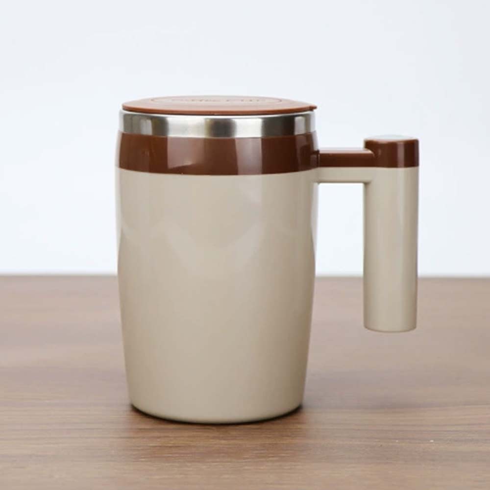 USB Rechargeable Self-Stirring Mug – 380ML Magnetic Automatic Stirring Coffee Cup, Portable & Cordless Mixing Mug