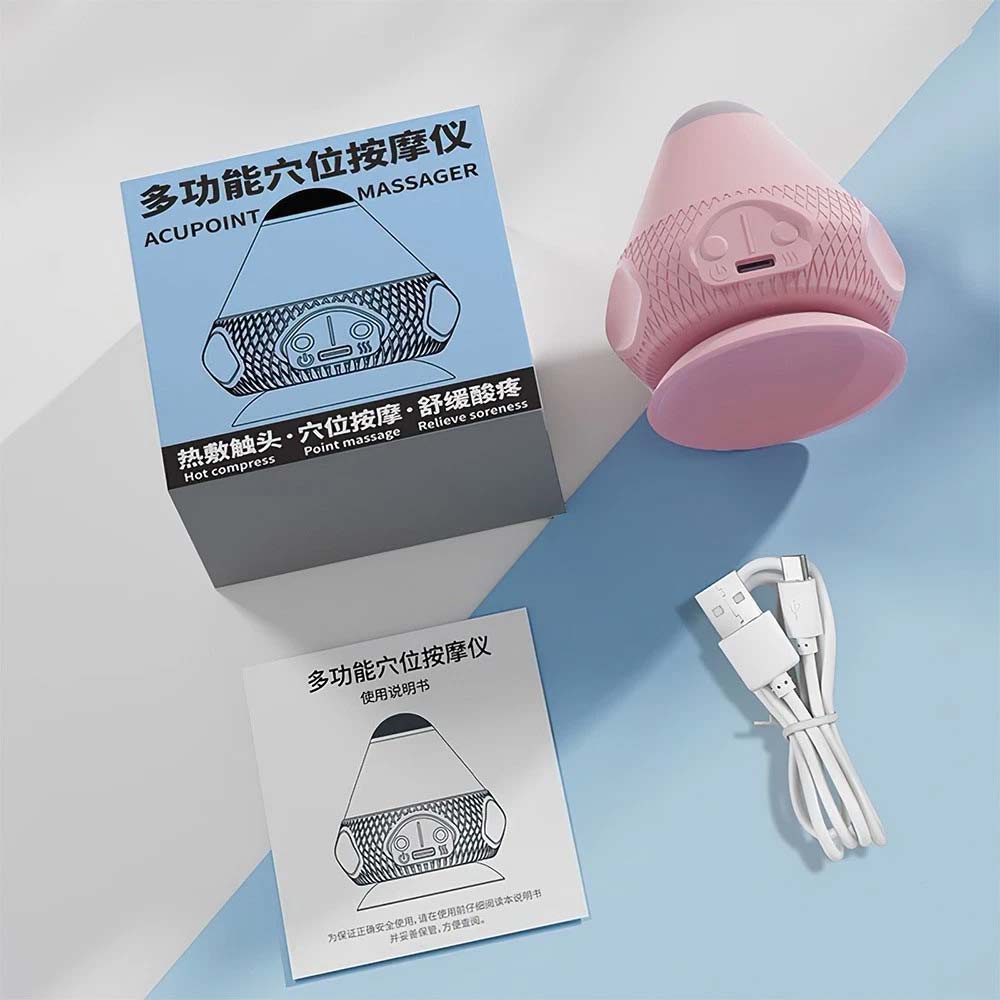 Electric Fascia Training Massage Ball - Vibrating Deep Tissue & Heat Massager