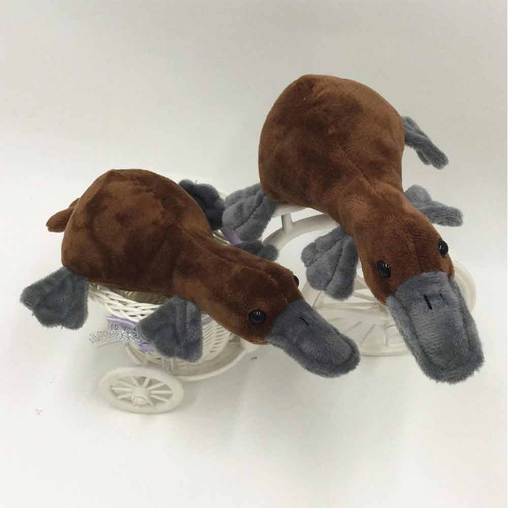 Simulation Animal Platypus Plush Doll Australian Duckbill Stuffed Toys Gift 20cm