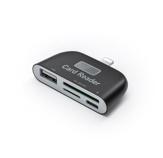 4-in-1 USB SD TF Card Memory Card Reader OTG Adapter For iPhone 14 13 12 11 iPad