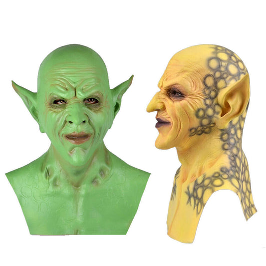 Fallen Angel Lie Game Dark Devil Halloween Horro Mask Costume Vendetta Party Props