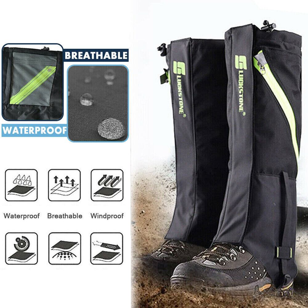 Outdoor Hunting Climbing Legging Gaiters Leg Cover Snow Snake Waterproof Boots