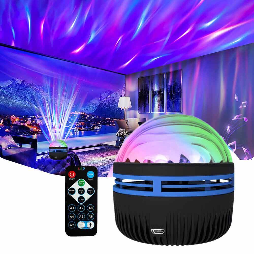 Northern Aurora  Colorful USB Atmosphere Light Room Bounce KTV Small Night Light