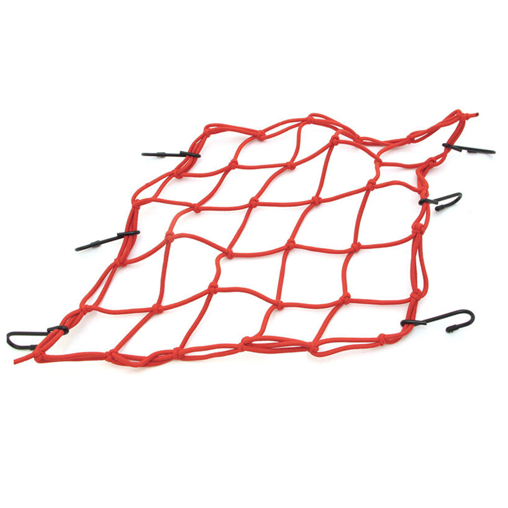 2X 40x40cm Cargo Net Elasticated Bungee Luggage Storage Car Motorcycle Bike