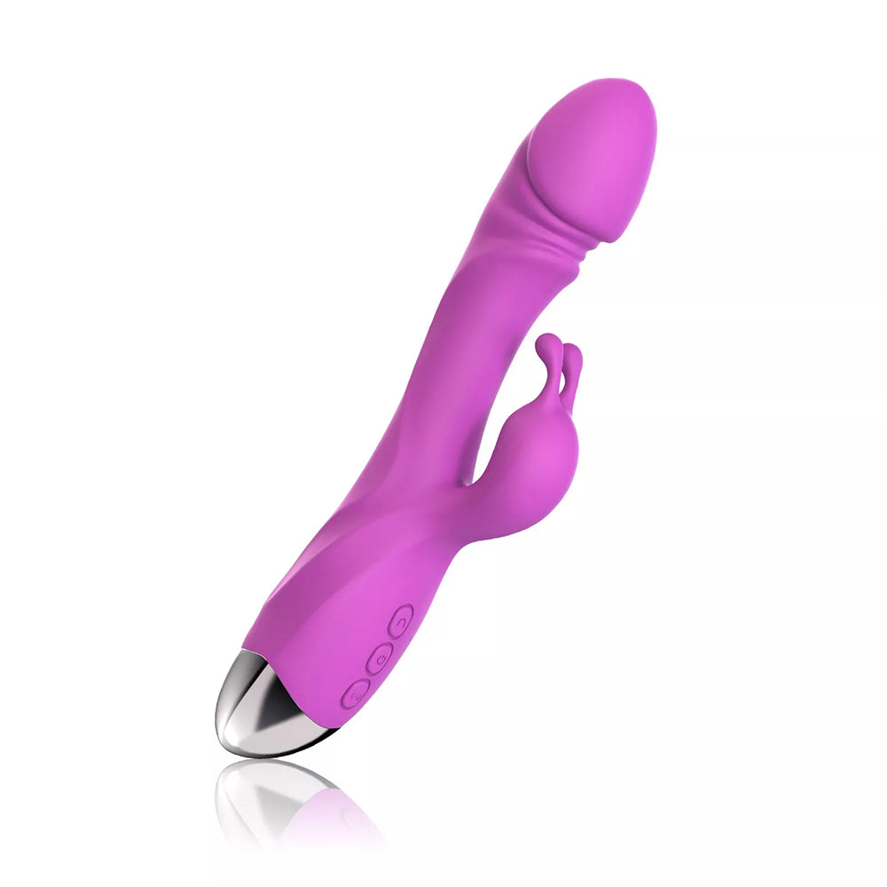 Rabbit Vibrator Sex Toys Strong Vibrating G Spot Stimulator Dildo for Women