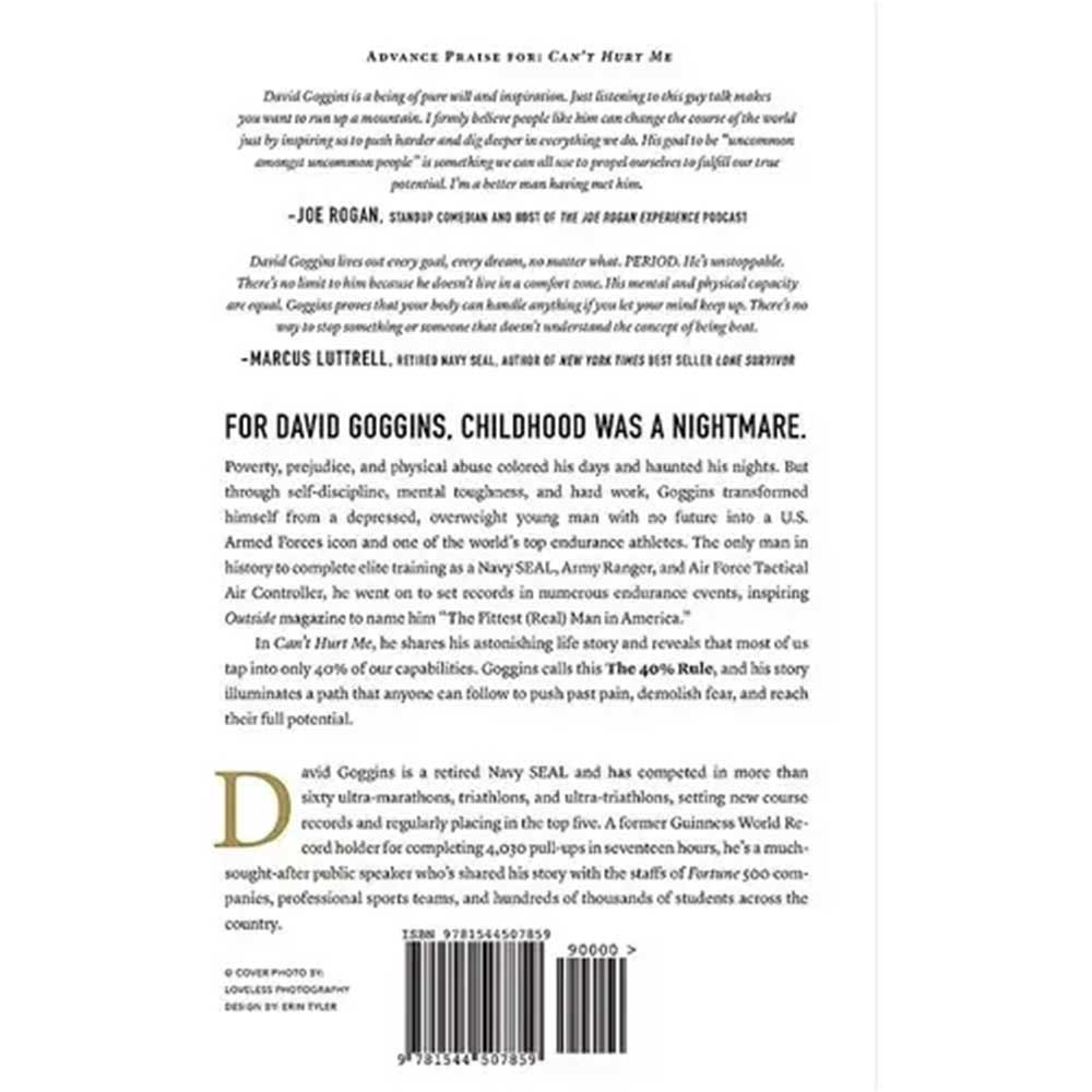 CANT HURT ME BY DAVID GOGGINS BRANDNEW PAPERBACK