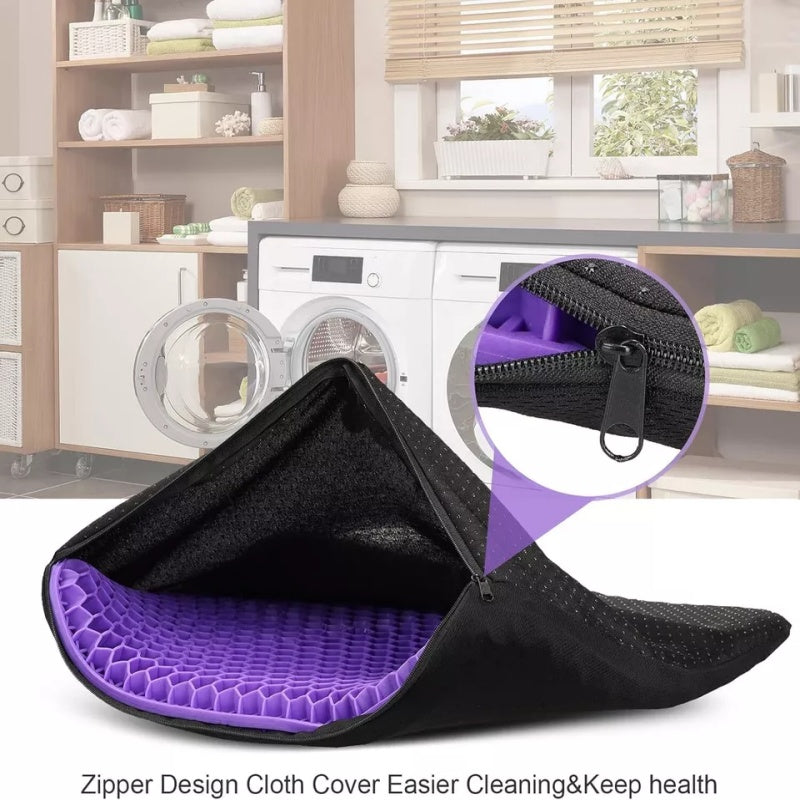 Orthopaedic Gel Seat Cushion Extra thicken For Long Sitting Office Car Chair