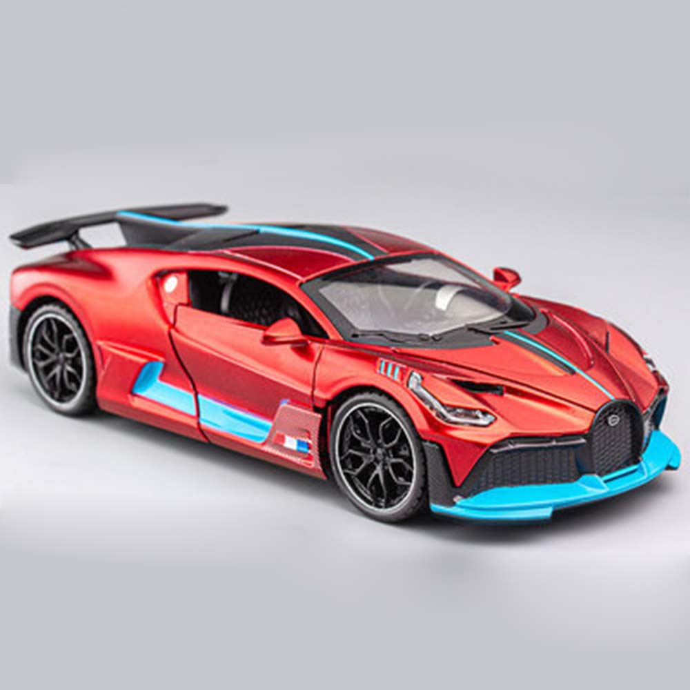 Diecast Bugatti Divo 1:32 – Alloy Model Car with Light, Music & Open Doors