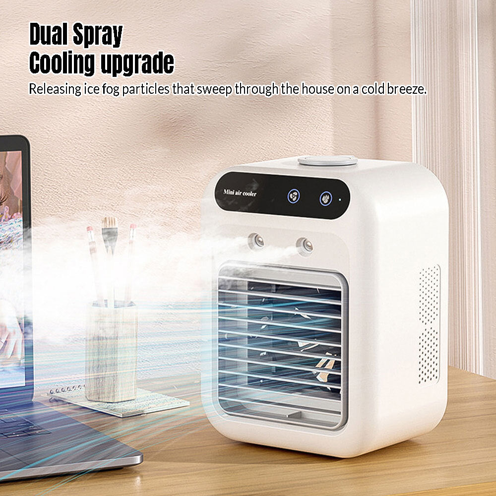 Portable Air Conditioners Personal Cooling Fan Cool Mist Fan for Bedroom Camping