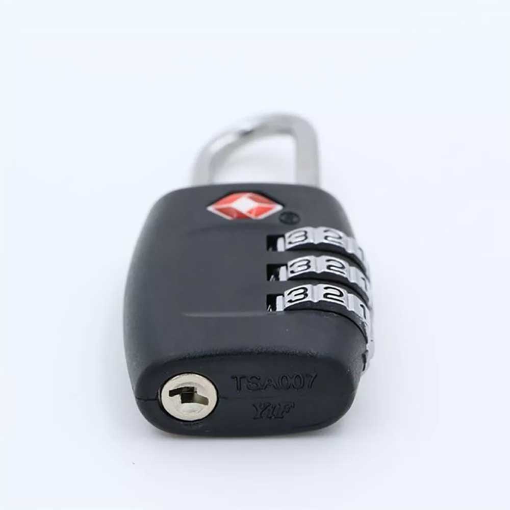 2pcs 3Dial TSA Security Locks Travel Luggage Combination Code PadLock Suitcase