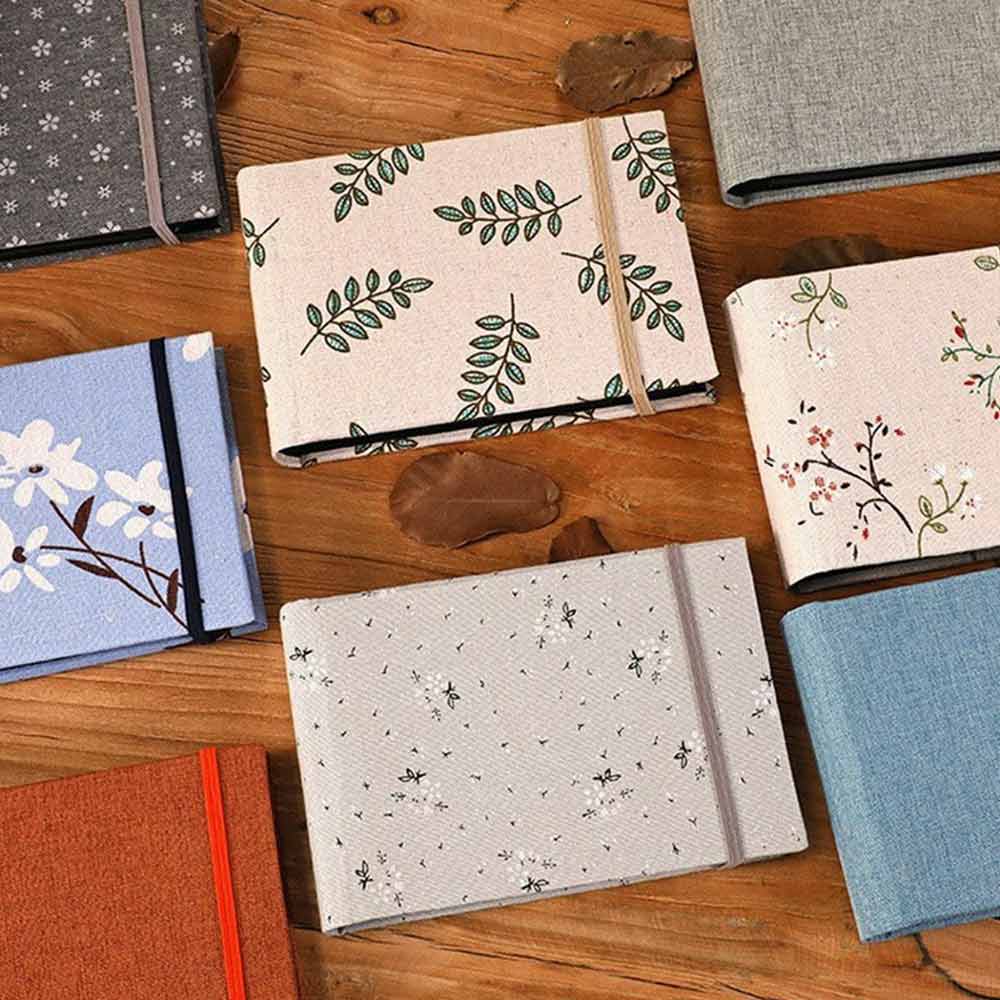 6Inch Small Photo Album Photo Album on Fabric Polaroid Postcard Storage Brochure