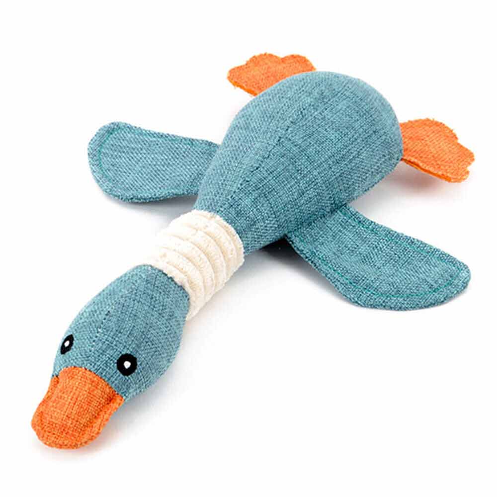 Crinkle Rope Plush Puppy Pet Chew Toy Rope Squeaker Squeaky Teething Dog Toys