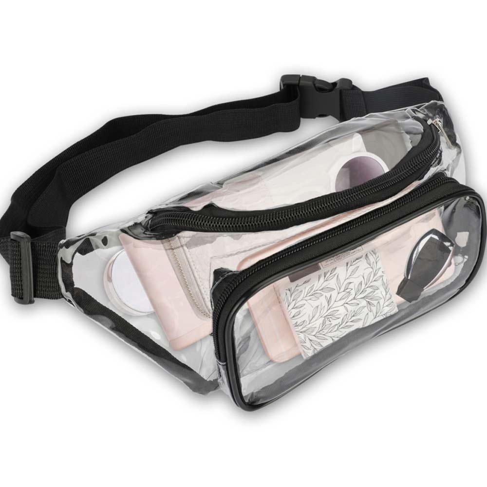 Waterproof Clear Waist Bag – Fanny Pouch for Men & Women, Outdoor Travel Pack, Adjustable