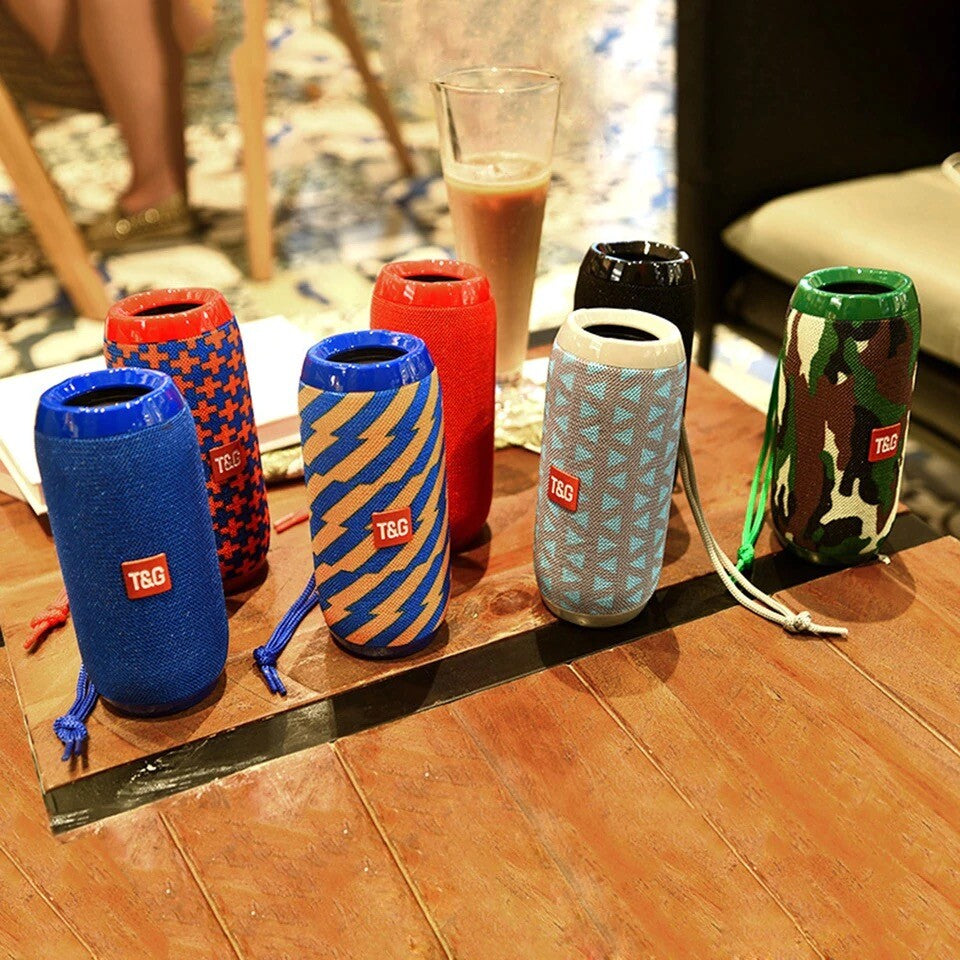 Portable Wireless Bluetooth USB Speaker – Mini Outdoor Speaker with TF Card & FM Radio