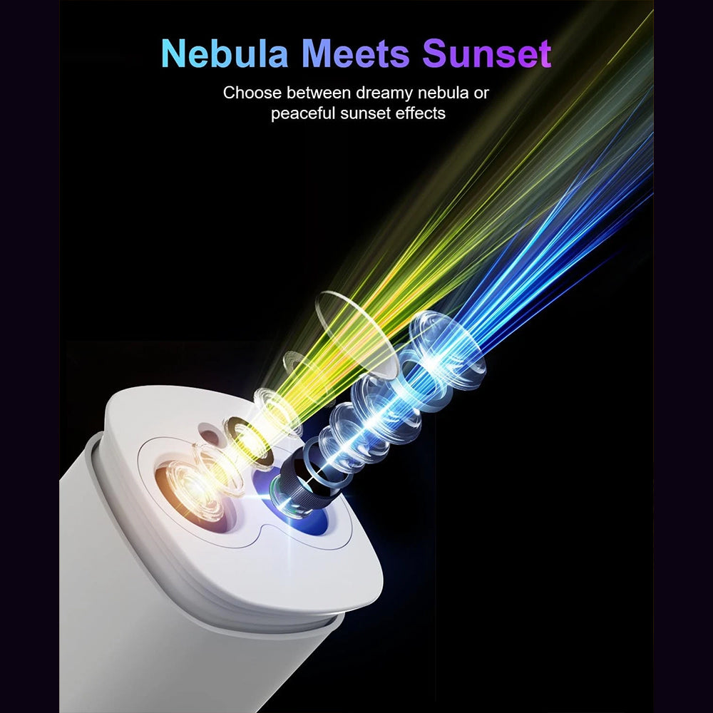 Smart Nebula Galaxy Projector Starry Lamp - Remote Control Night Light for Ceiling/Wall