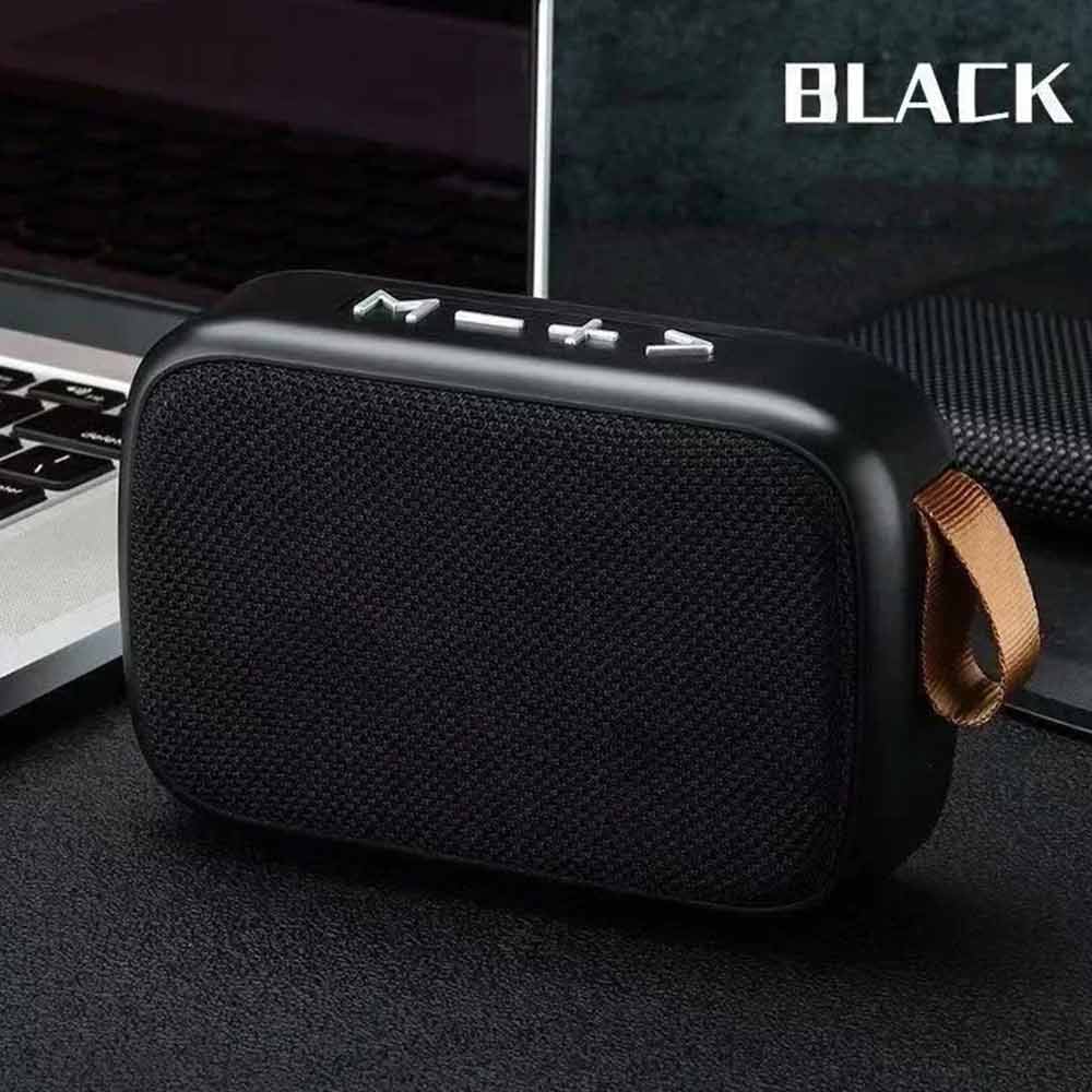 Mini Bluetooth Soundbar – Portable Wireless Speaker with TF Card, FM Radio & USB