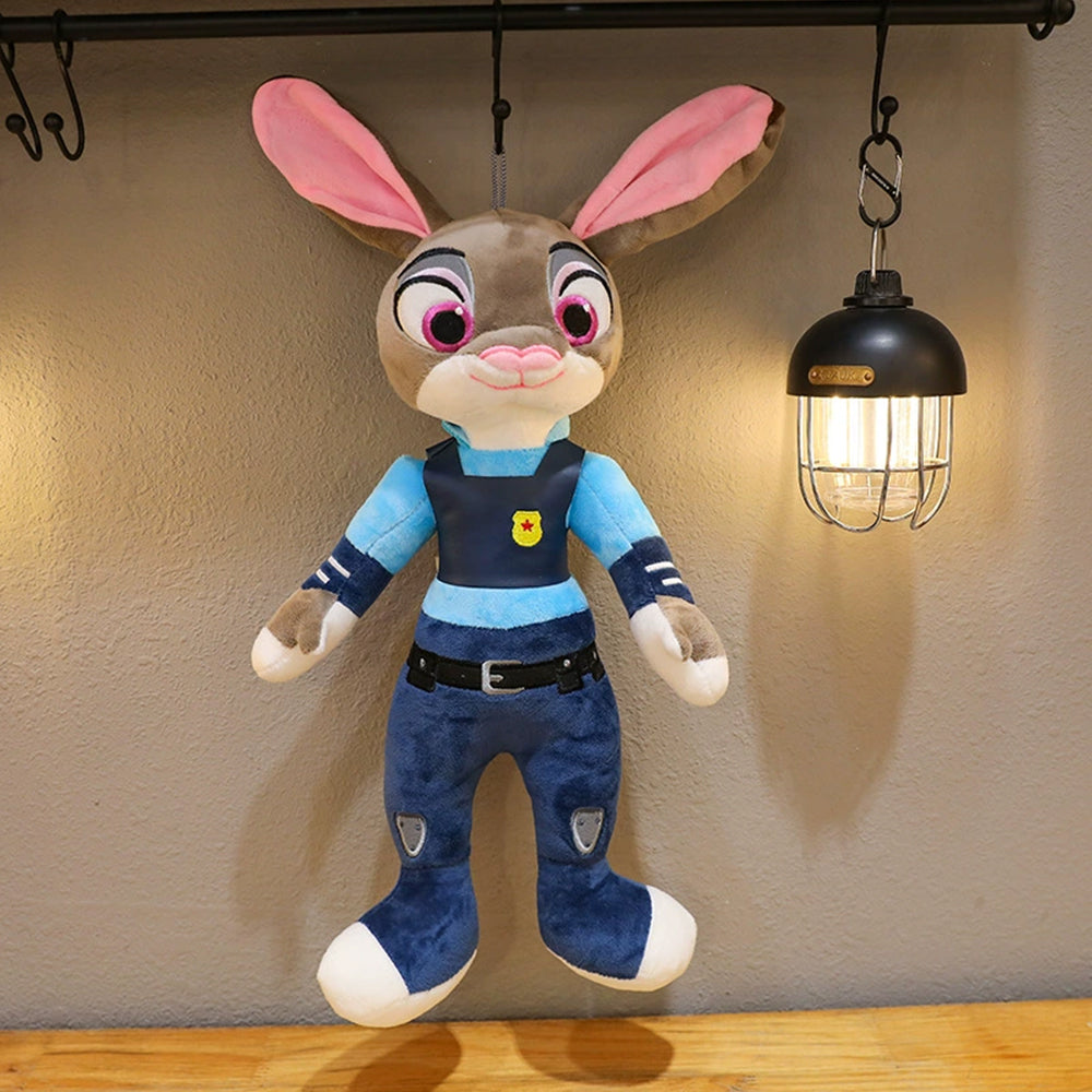 Fox & Rabbit Soft Plush Dolls - Anime Cartoon Stuffed Figure Hugging Toys
