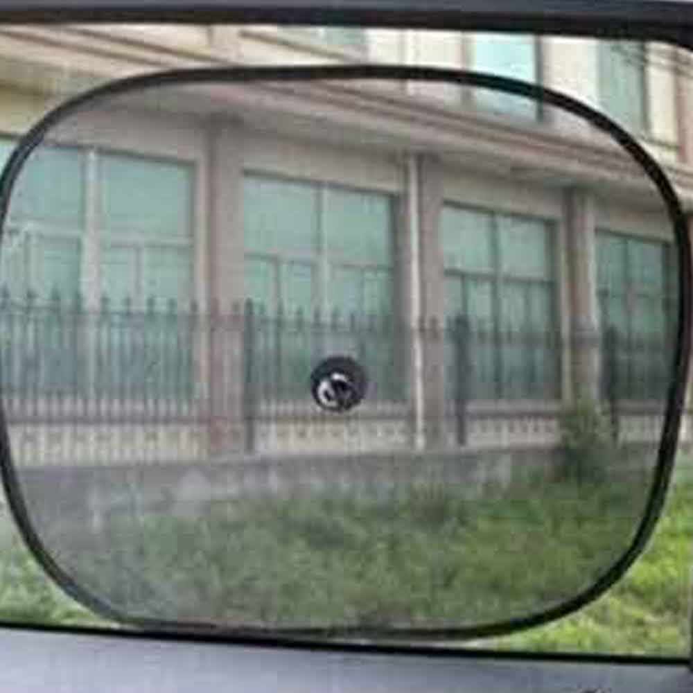 2-Piece Car Sun Shade Cover – Mesh Window Blind with Max UV Protection for Rear & Front Windows
