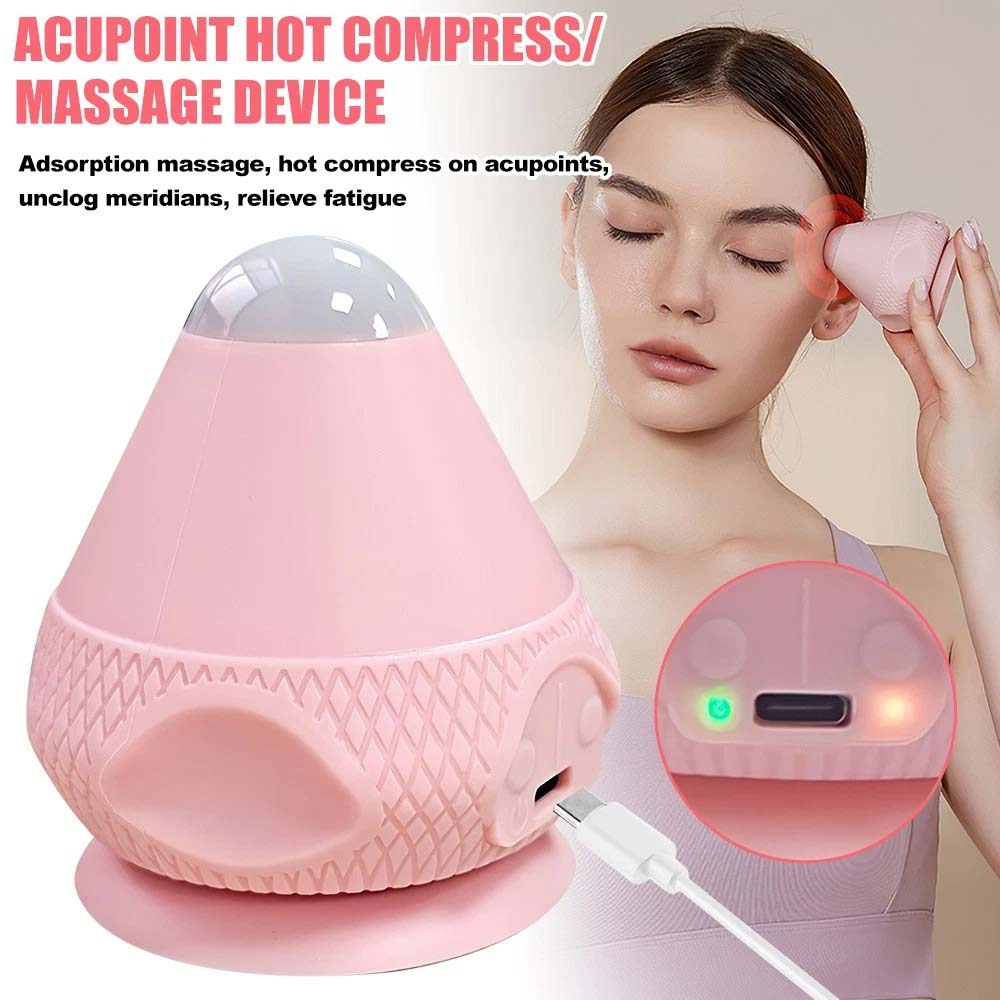 Electric Fascia Training Massage Ball - Vibrating Deep Tissue & Heat Massager