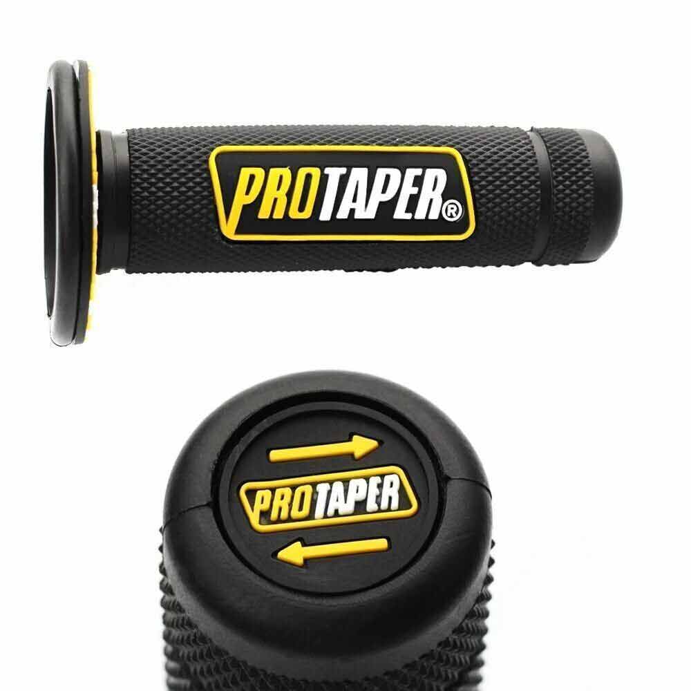 7/8" Motorcycle Hand Grips Pair Rubber Gel Brake Hands Pit Dirt Bike Motocross Motorcycle