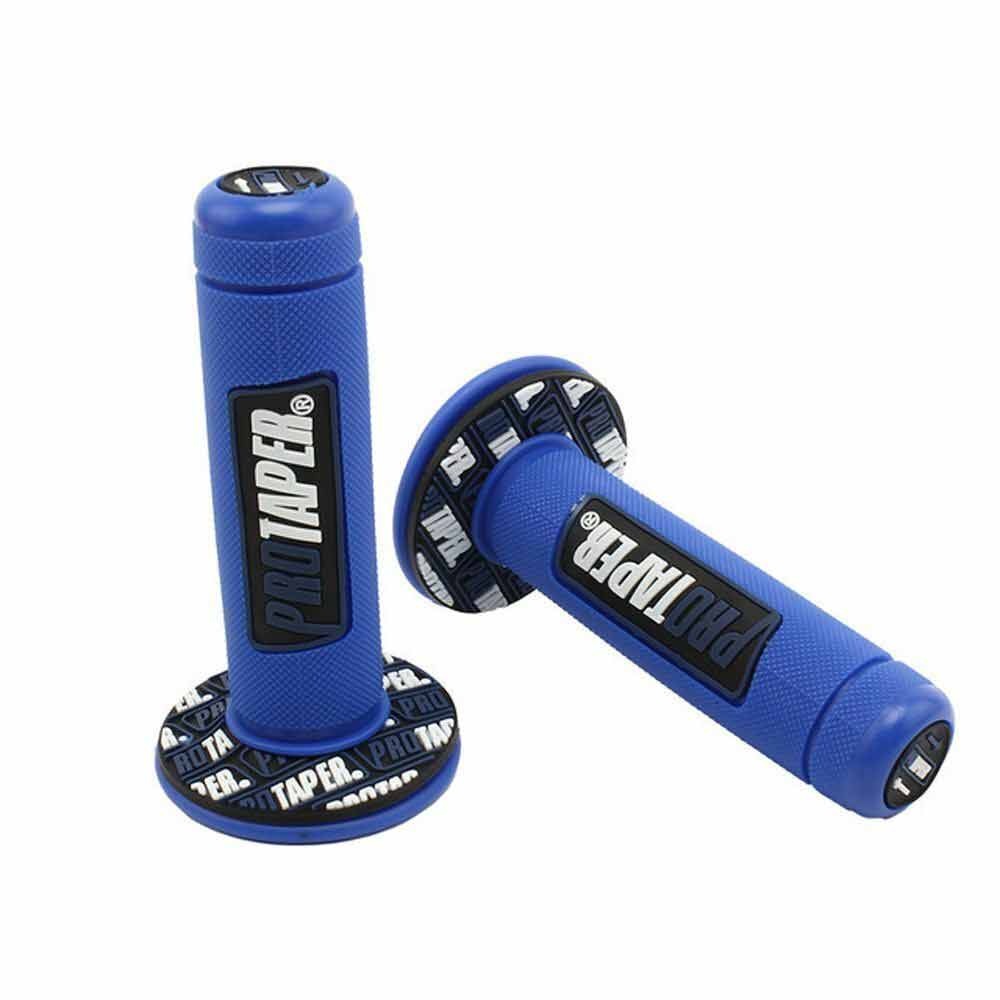 7/8" Motorcycle Hand Grips Pair Rubber Gel Brake Hands Pit Dirt Bike Motocross Motorcycle