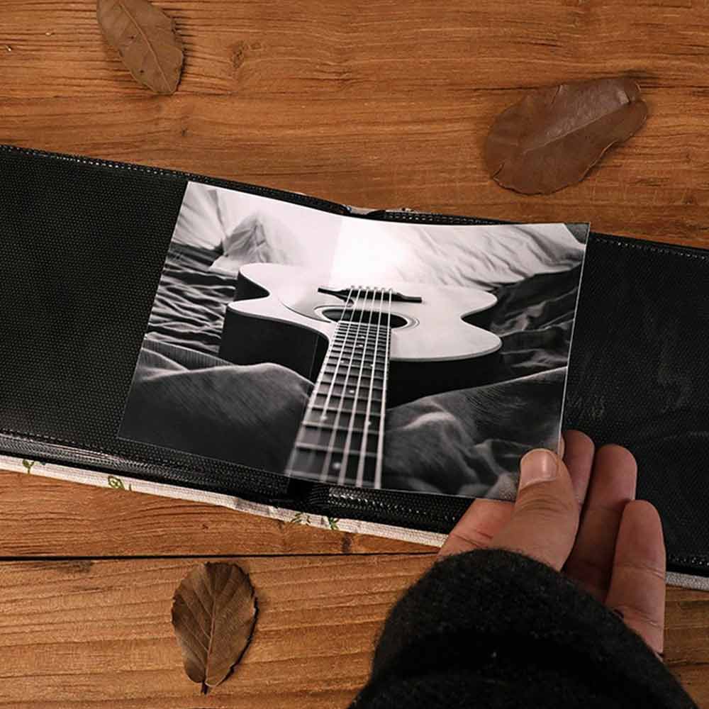 6Inch Small Photo Album Photo Album on Fabric Polaroid Postcard Storage Brochure