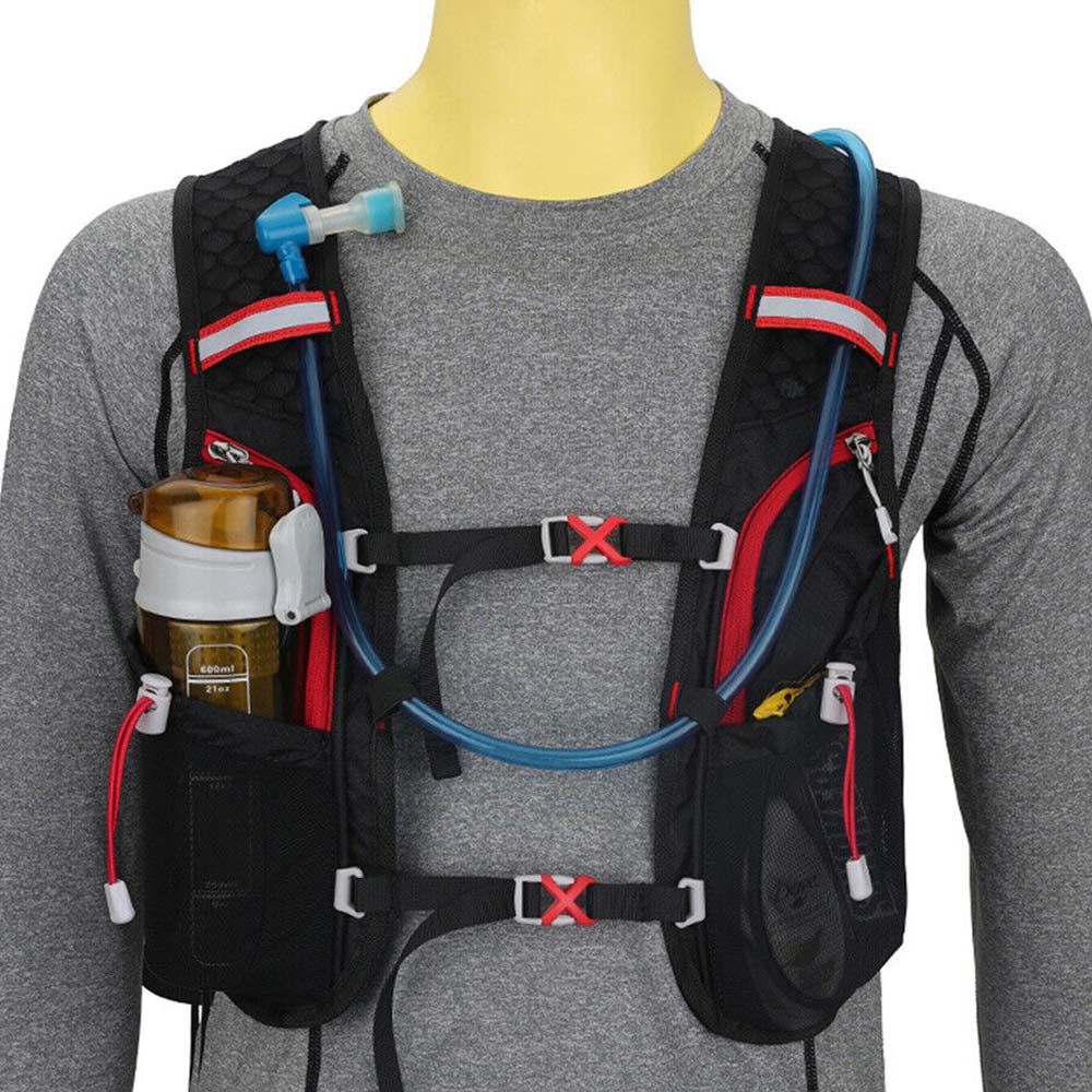 Running Cycling Vest Backpack Outdoor Sport Camping Water Bag Hydration
