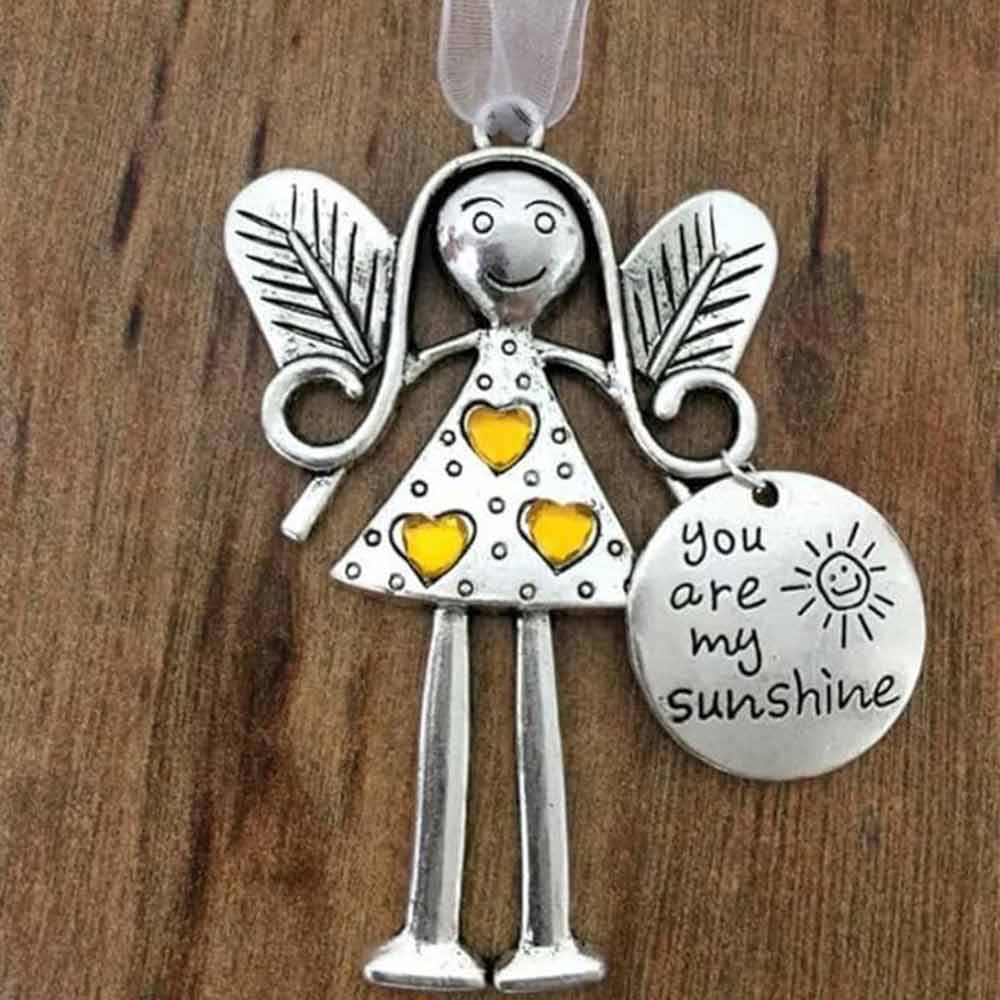 Friend Christmas Angel Ornament Crazy Beautiful Friends Forever-Angel Ornament