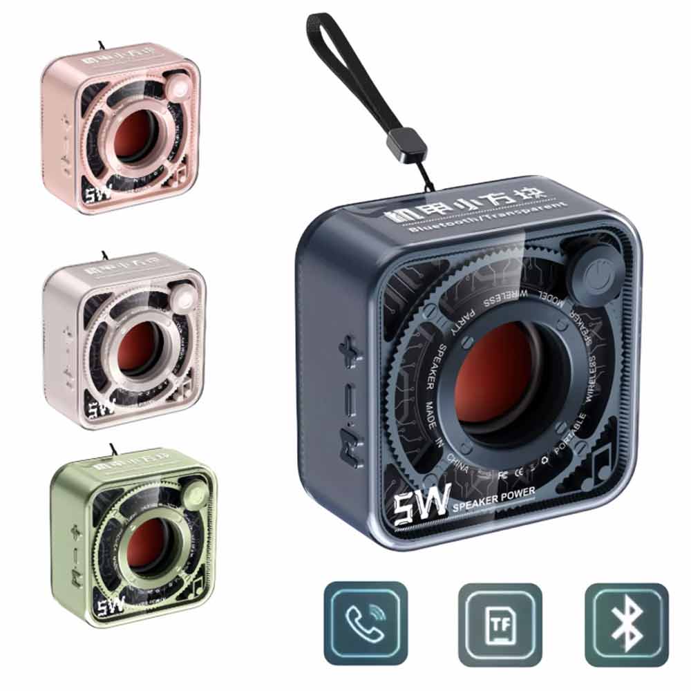 Portable Mini Bluetooth Speaker Wireless Stereo Music Bass TWS Subwoofer TF Card