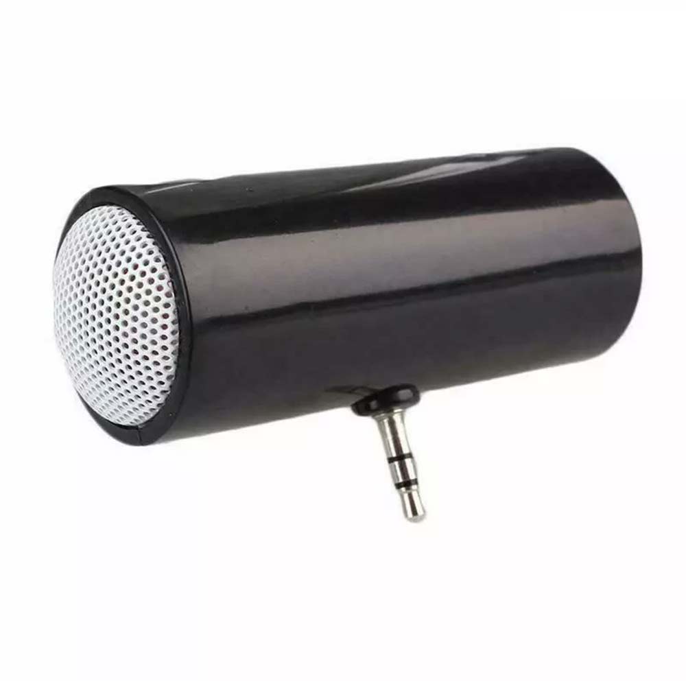 2X Mini Portable Speakers - 3.5mm Plug-in Line-in Stereo Speakers for Phone Tablet