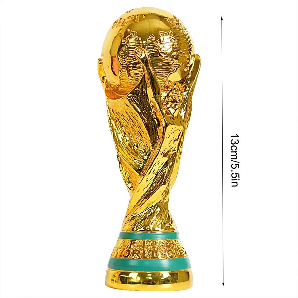 2026 World Cup Golden Football Trophy – Resin Ornament, Gift for England Football Fans