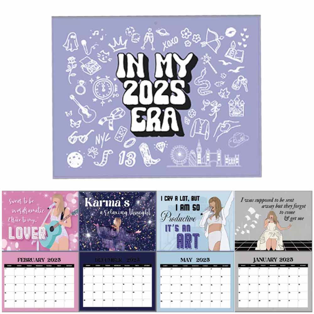 Taylor Swift Calendar：Taylor swift 2025 Calendar Eras In my 2025 Era Calendar