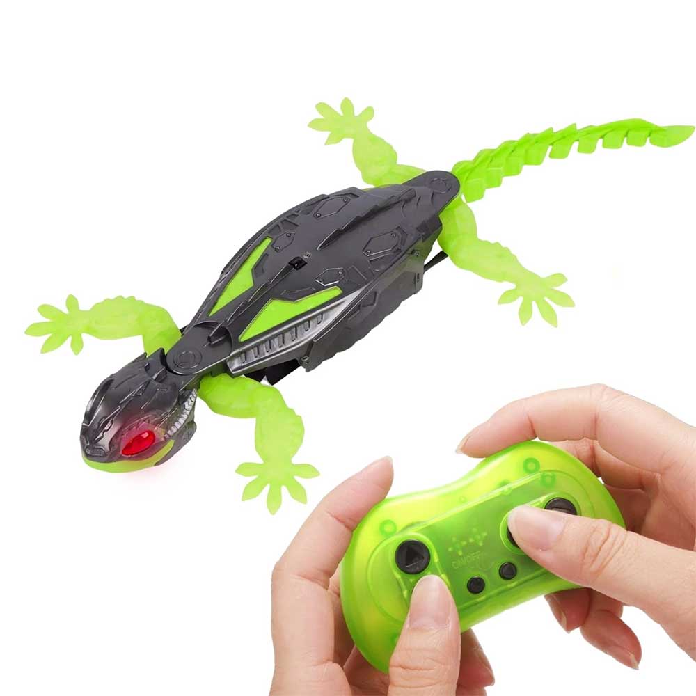 Wall Climbing Gecko Robot - Rechargeable Remote Control Toy for Ages 4+