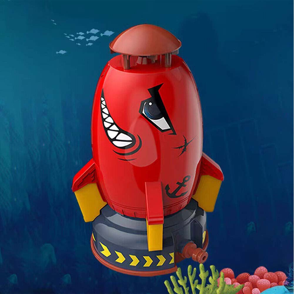 Rocket Launcher Space Rocket Jet Sprinkler Summer Water Play Toys for Child Kids